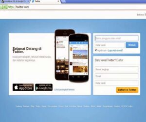 twitter website