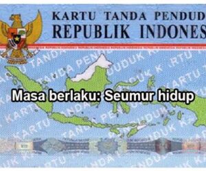 KTP seumur hidup
