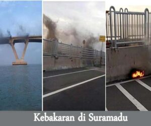 kebakaran di suramadu
