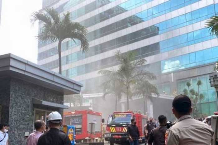 Kebakaran Gedung Cyber Jakarta